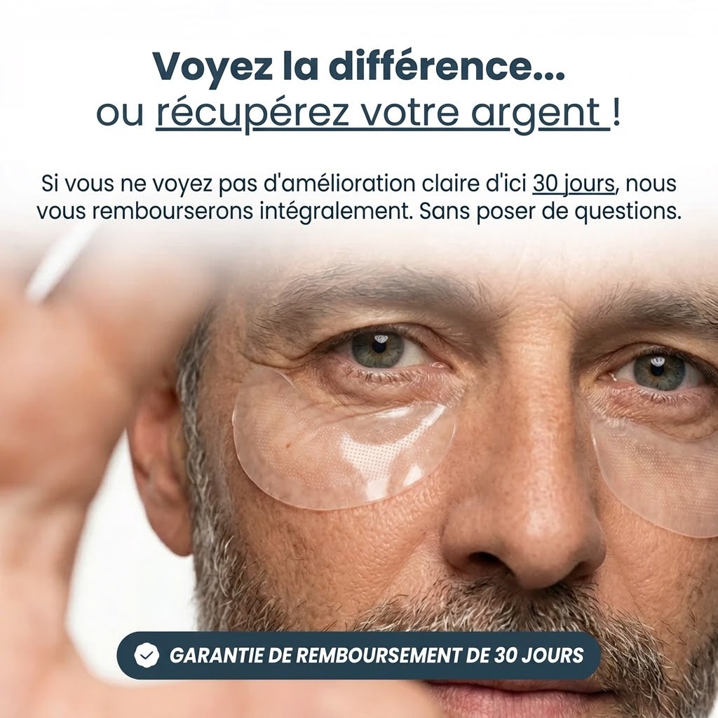 Patchs à micro-pointes pour le contour des yeux