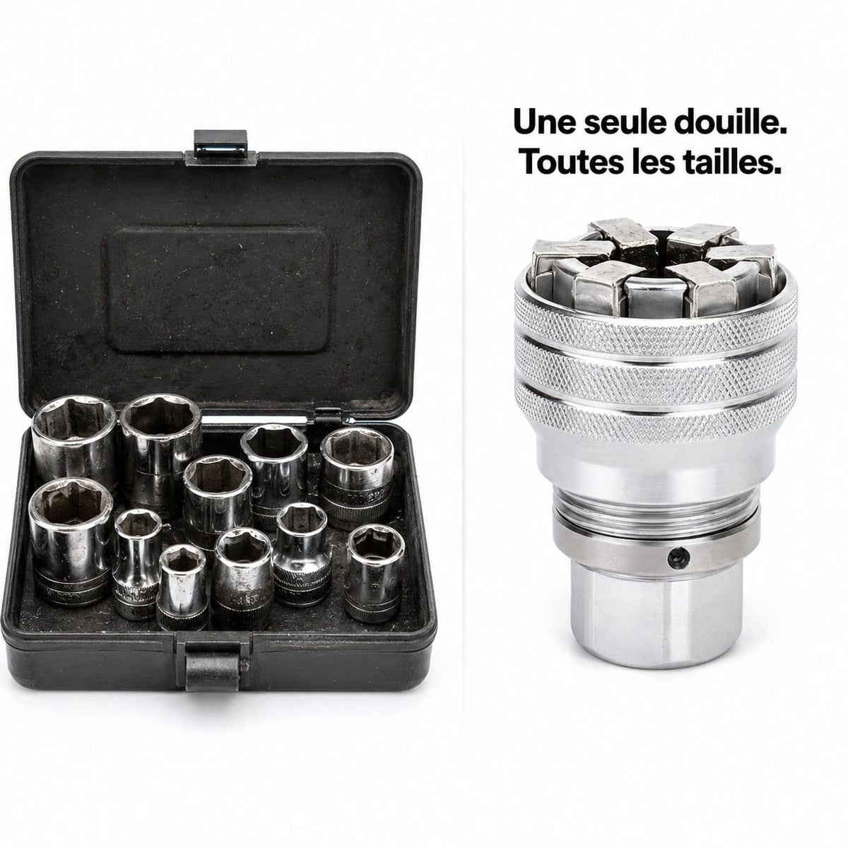 Douille Universelle Auto-Ajustable 10-19 mm