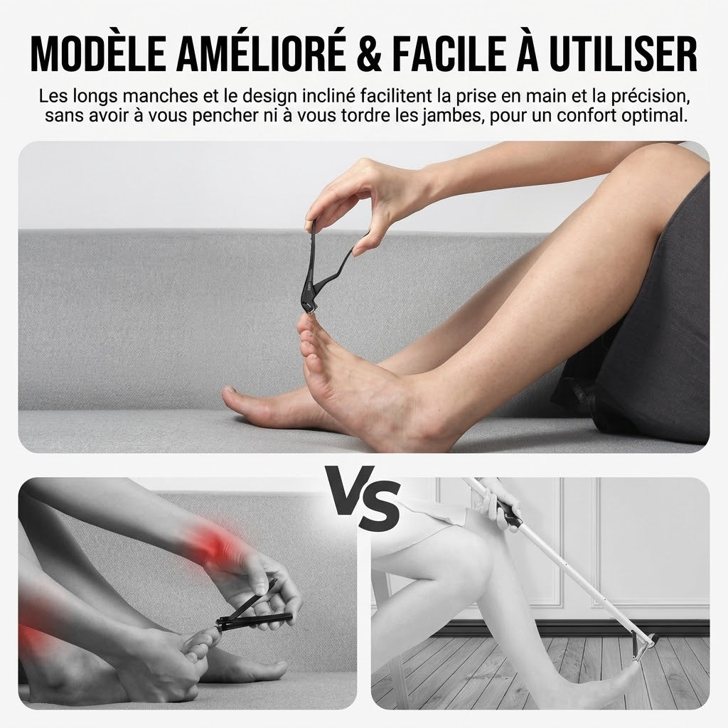 Coupe-ongles ergonomique articulé