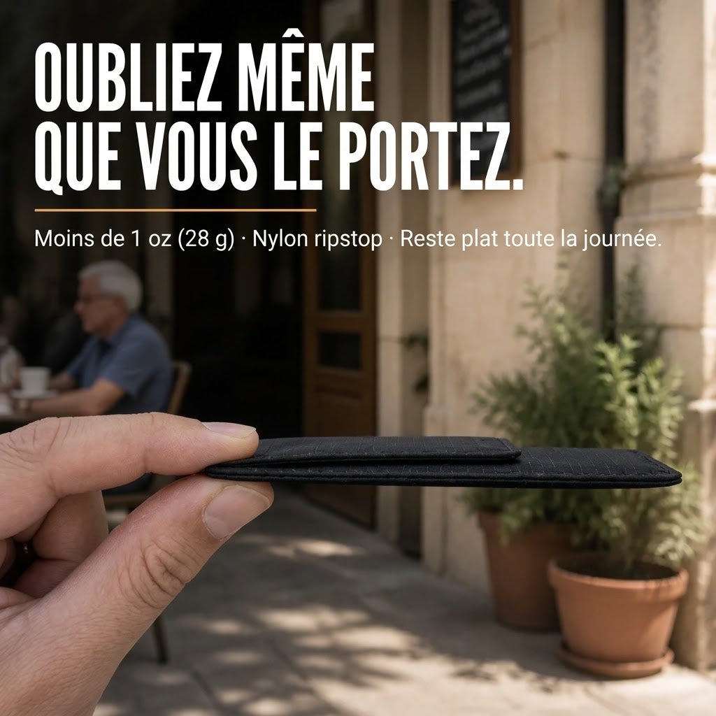 Le Portefeuille de Voyage Invisible 3-en-1