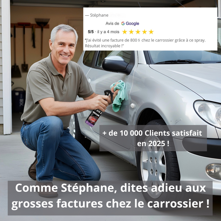 CarProtect+ – Spray Verre Liquide Anti-Rayures & Ultra-Brillance