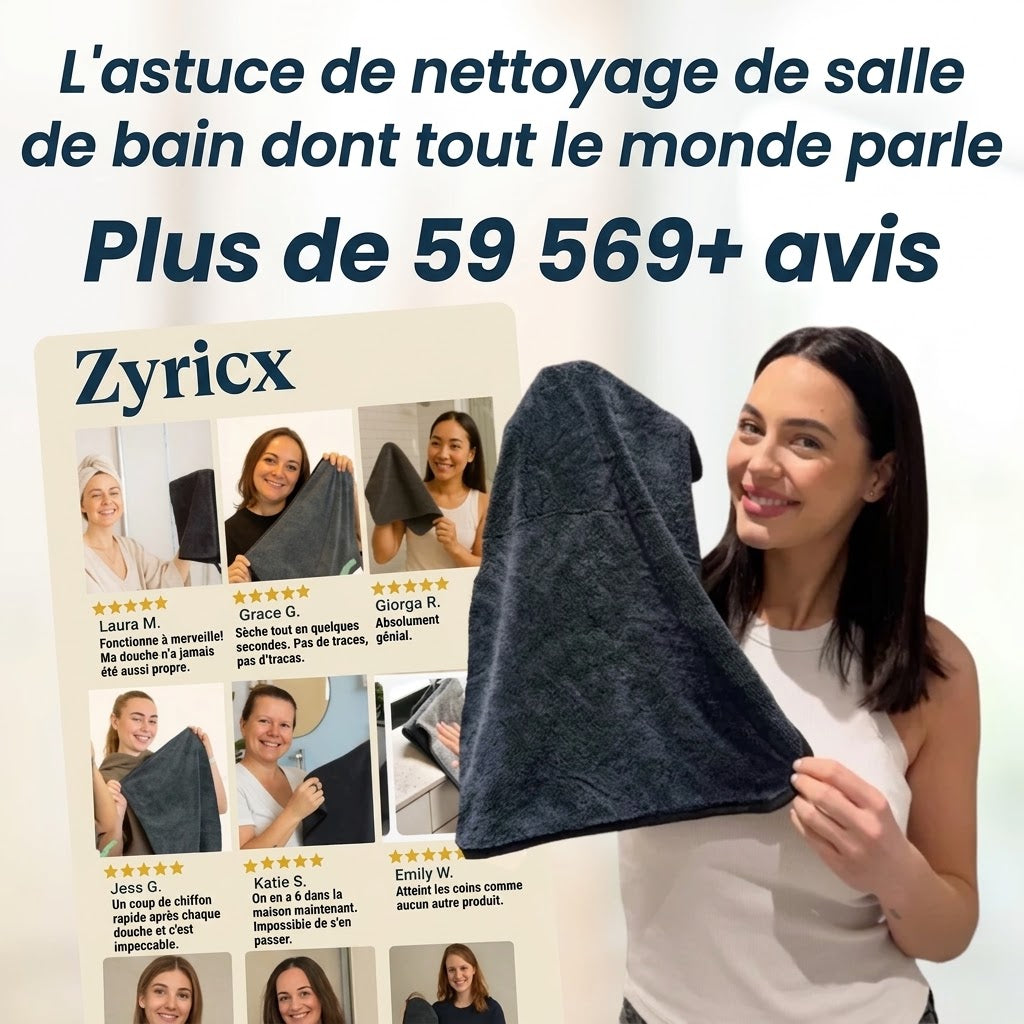 Chiffon Doux & Réutilisable