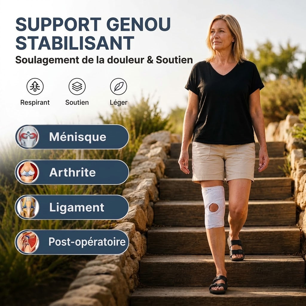 Support Genou Stabilisant - Zyricx™
