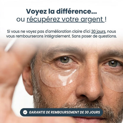 Patchs à micro-pointes pour le contour des yeux