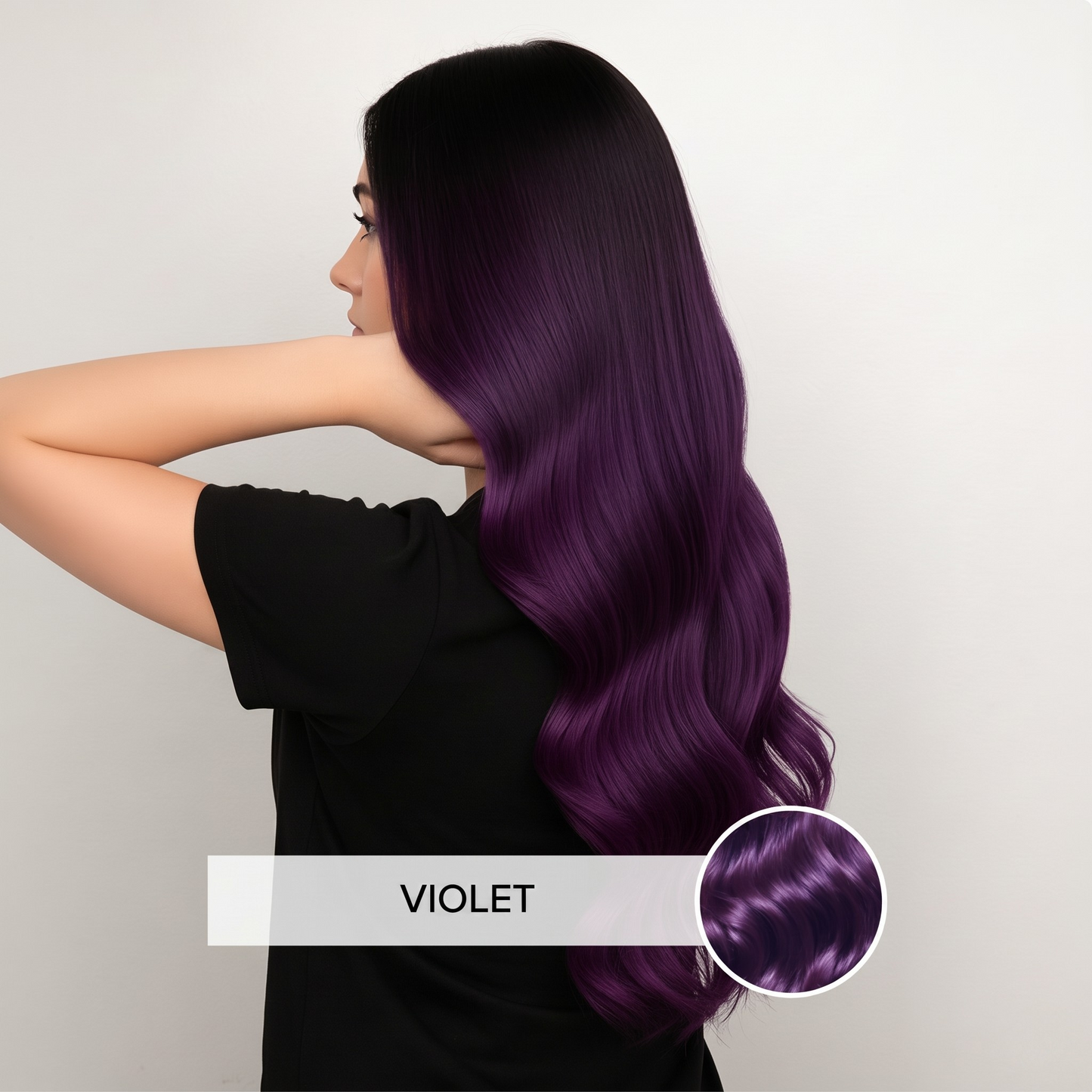 Shampoing colorant instantané