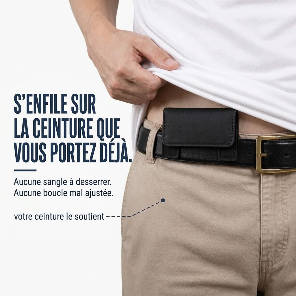Le Portefeuille de Voyage Invisible 3-en-1