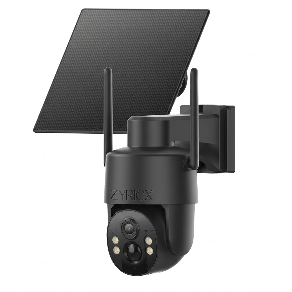 Caméra Extérieure Solaire 4G – Sans Wi-Fi