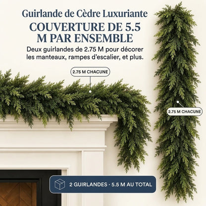 Guirlande de Cèdre Luxuriante