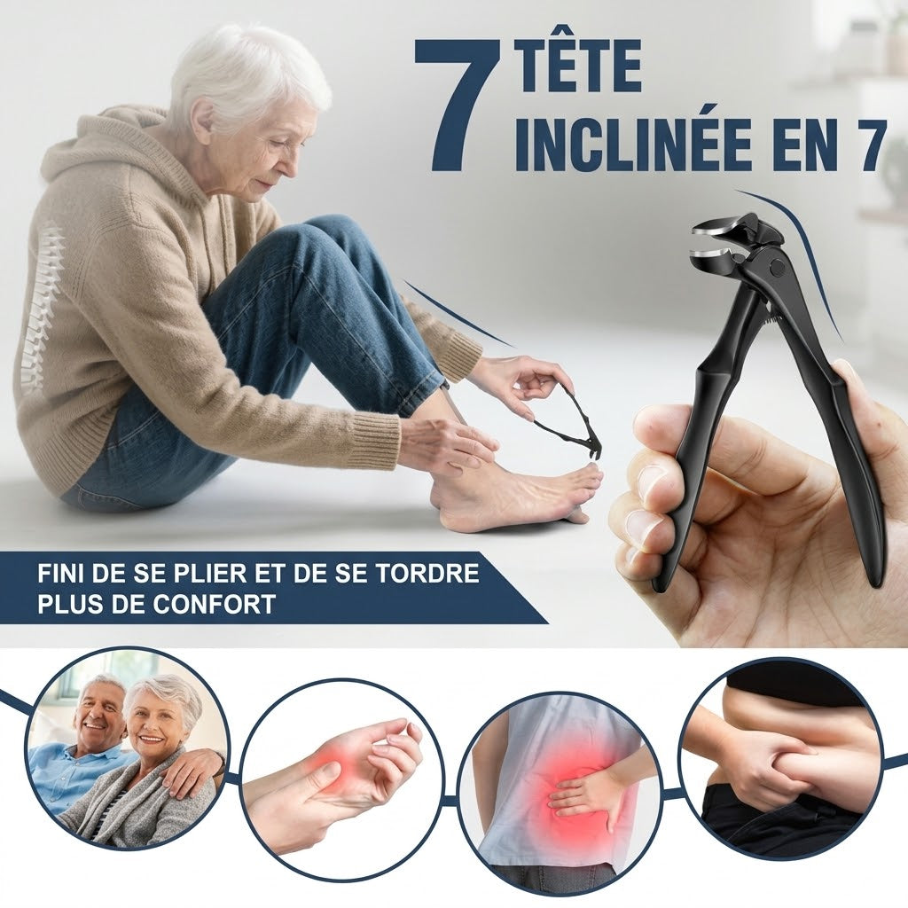 Coupe-ongles ergonomique articulé