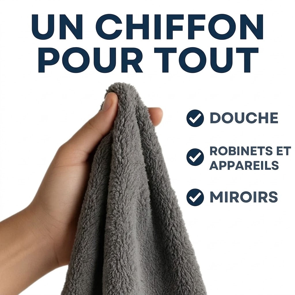 Chiffon Doux & Réutilisable