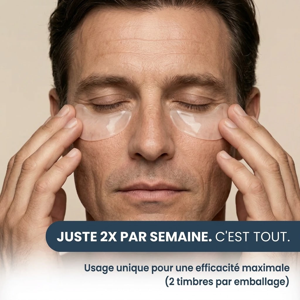 Patchs à micro-pointes pour le contour des yeux
