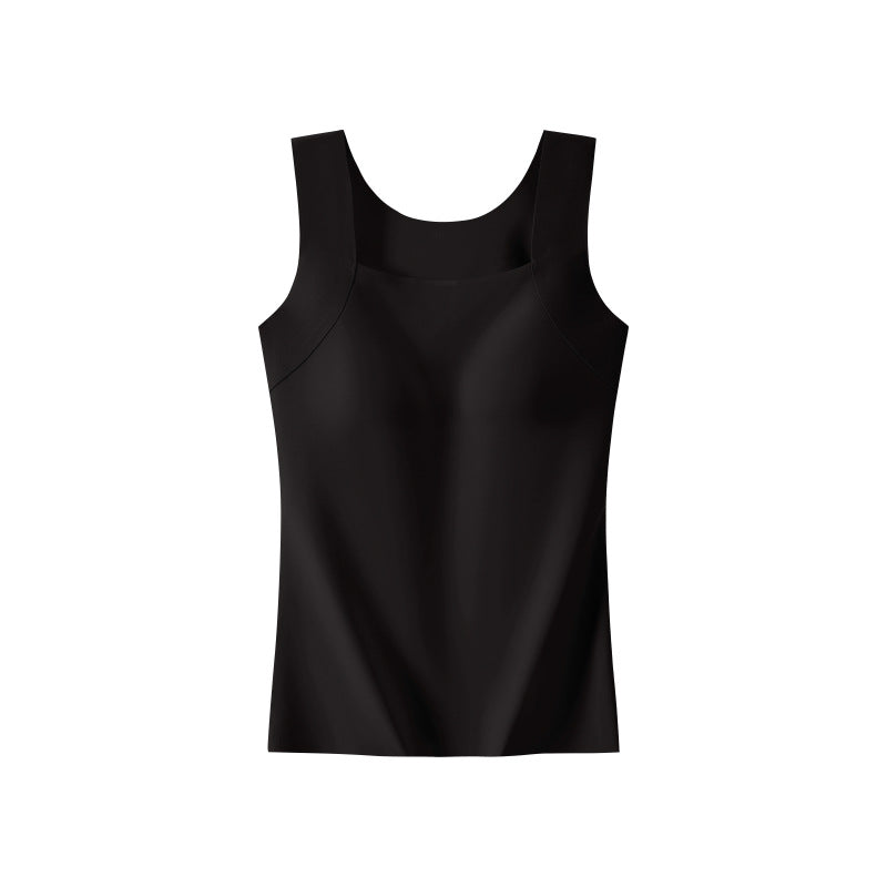 Débardeur avec soutien-gorge intégré et maintien frontal