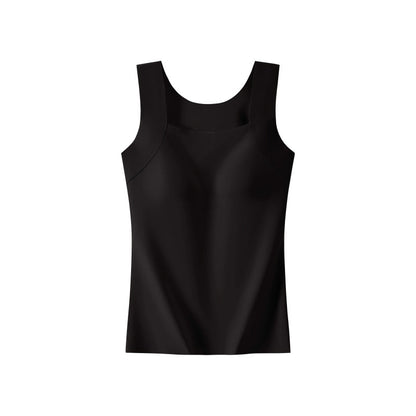 Débardeur avec soutien-gorge intégré et maintien frontal