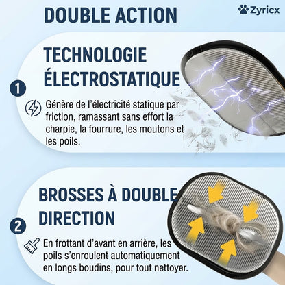 Gant Anti-Poils Réutilisable Zyricx™