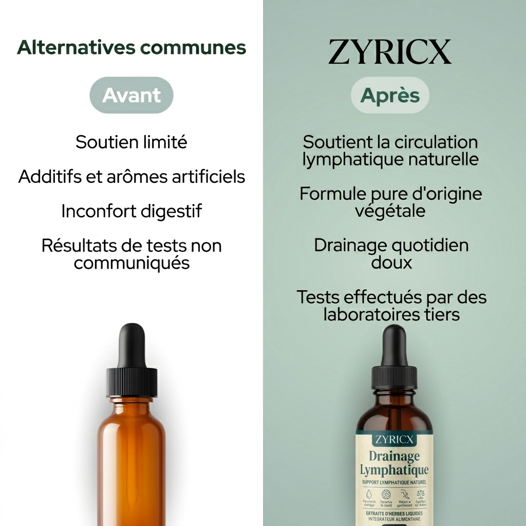 Gouttes de bien-être pour le drainage lymphatique