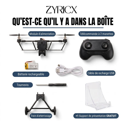 Le premier avion téléguidé en vrai papier