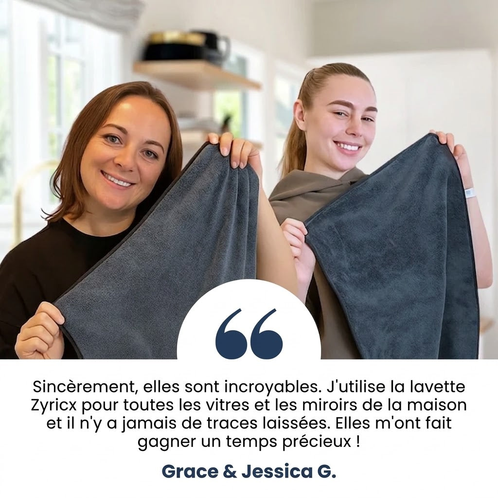 Chiffon Doux & Réutilisable