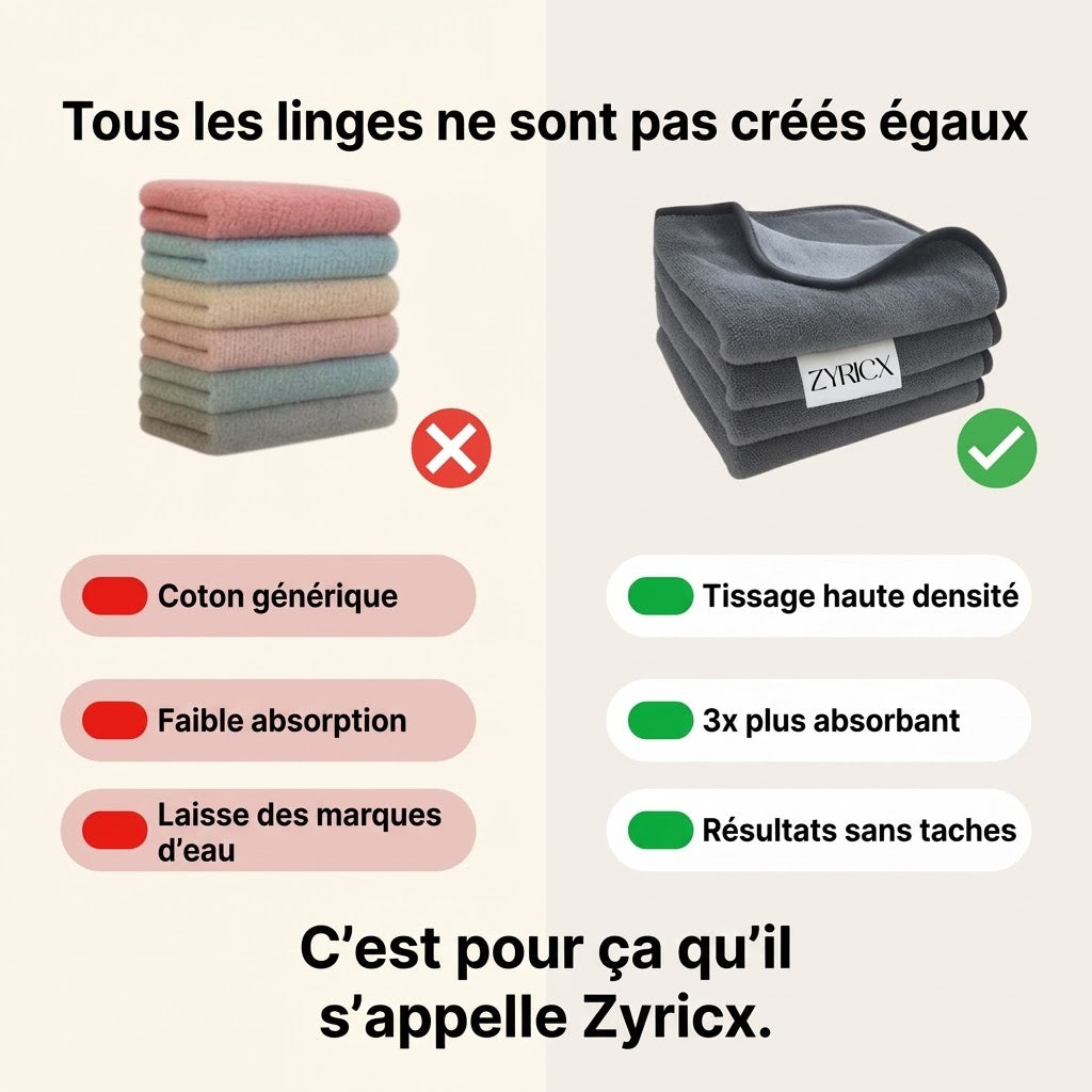 Chiffon Doux & Réutilisable