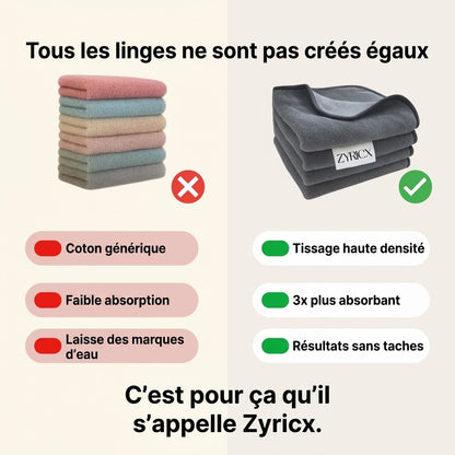 Chiffon Doux & Réutilisable