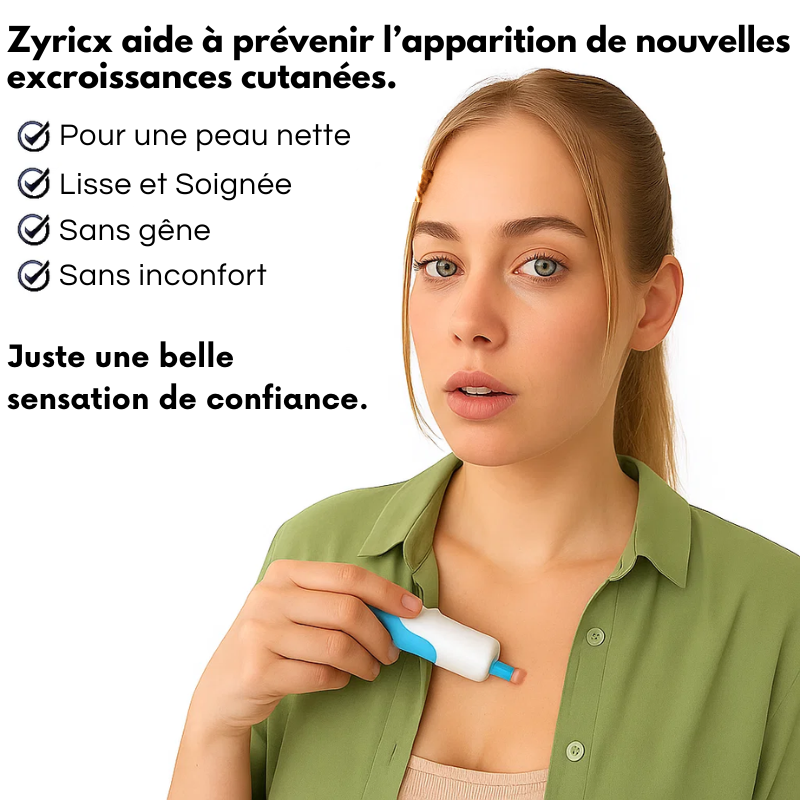 Zyricx™ Kit Complet – Fini les Excroissances Cutanées