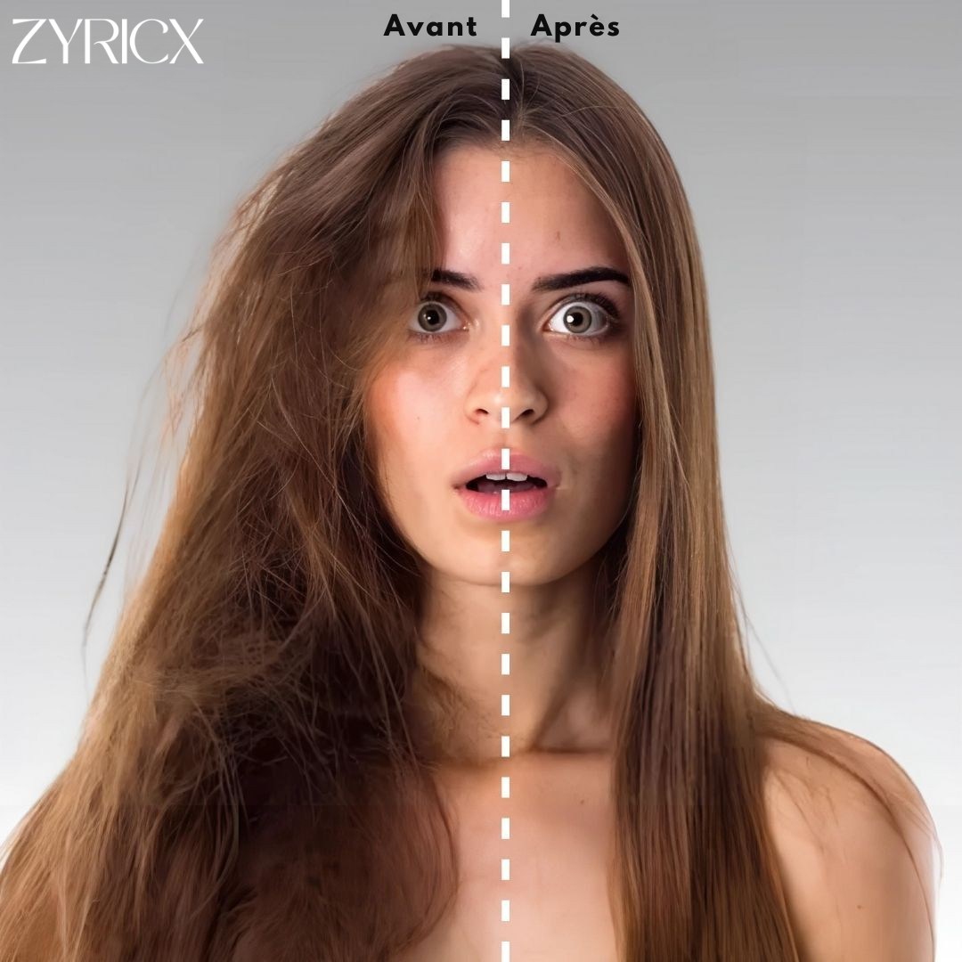 Zyricx™ LissAir – Lisseur 2-en-1 avec fonction séchage & technologie ionique