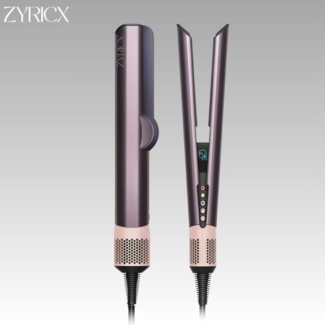 Zyricx™ LissAir – Lisseur 2-en-1 avec fonction séchage & technologie ionique