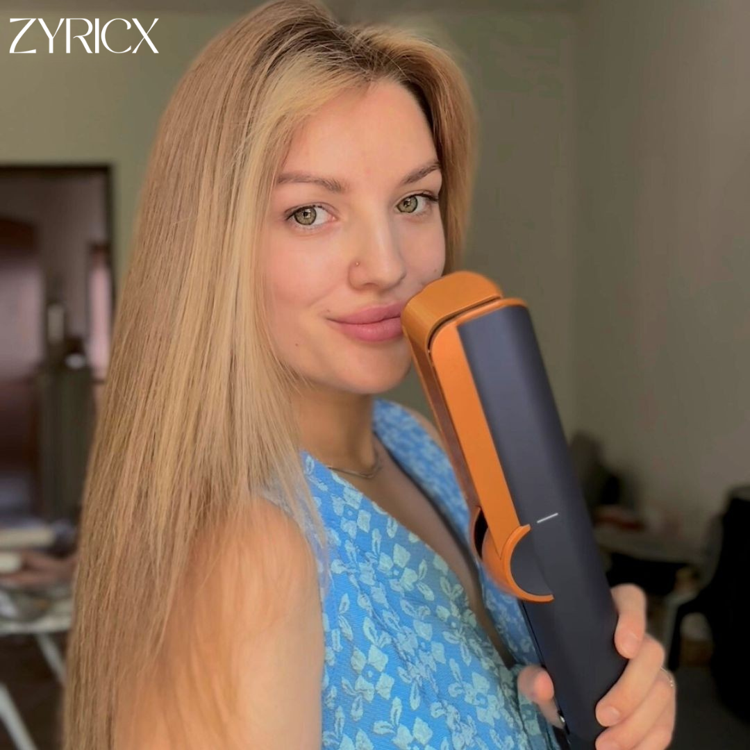 Zyricx™ LissAir – Lisseur 2-en-1 avec fonction séchage & technologie ionique