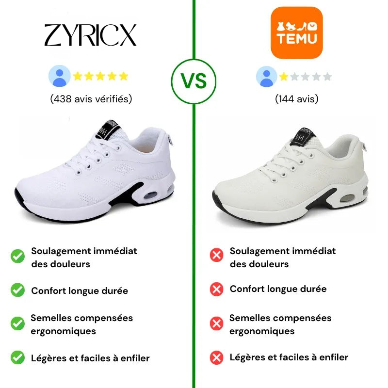 Zyricx™ - Baskets à confort orthopédique