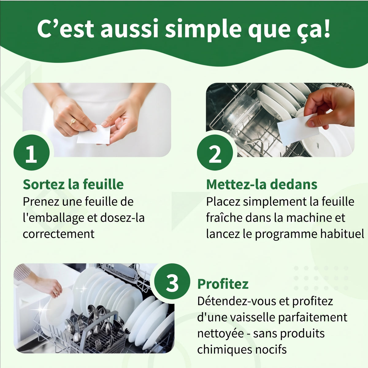 Feuilles Lave-Vaisselle Éco Zyricx™