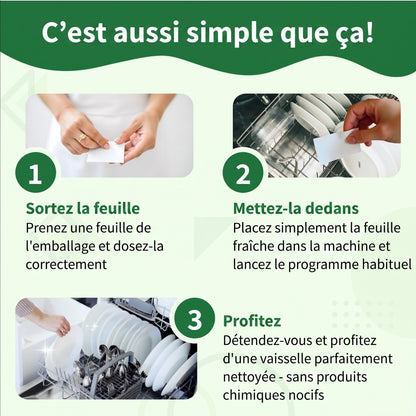 Feuilles Lave-Vaisselle Éco Zyricx™