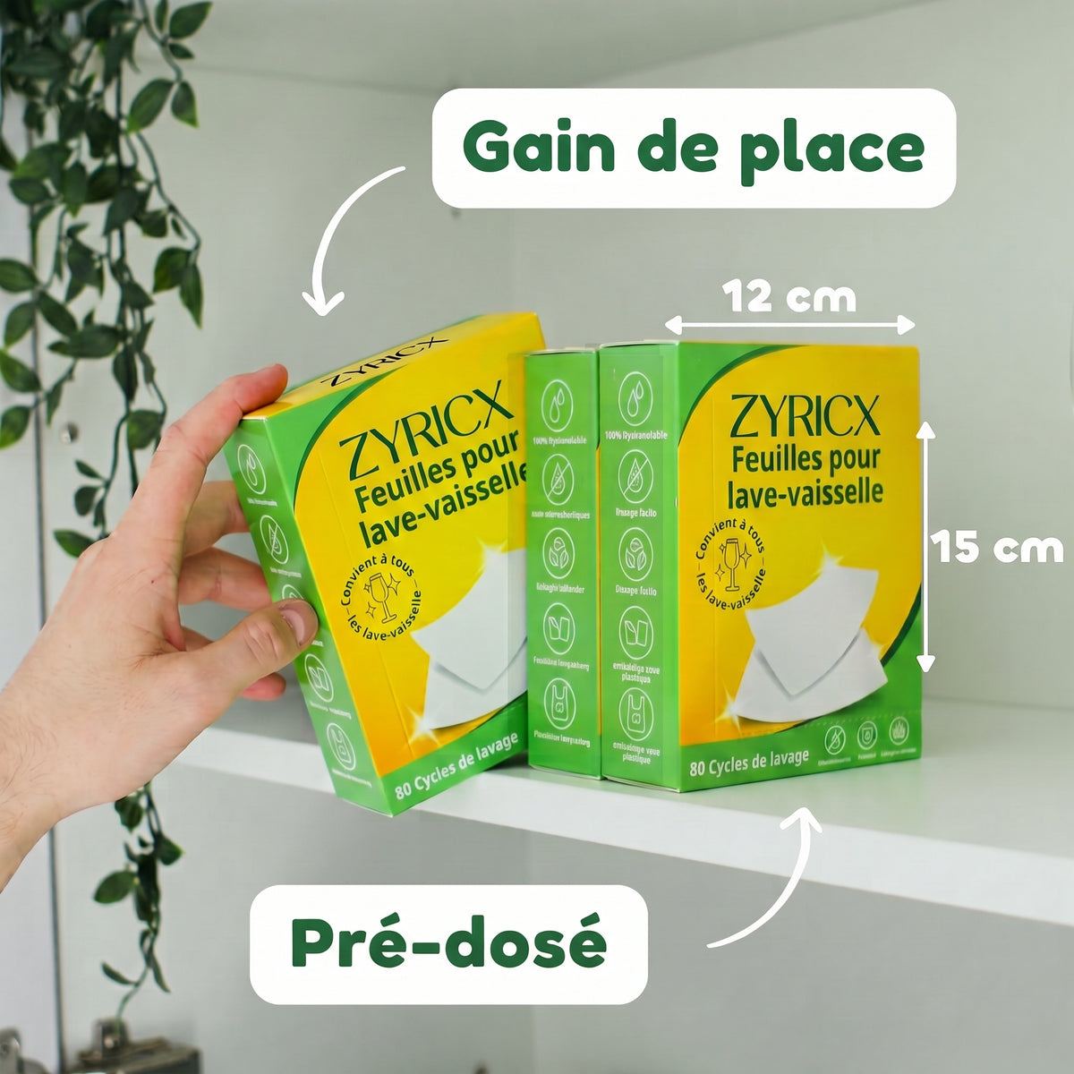 Feuilles Lave-Vaisselle Éco Zyricx™