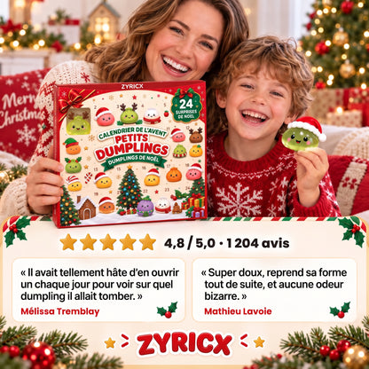Calendrier de l'Avent Squishy Dumplings Zyricx™