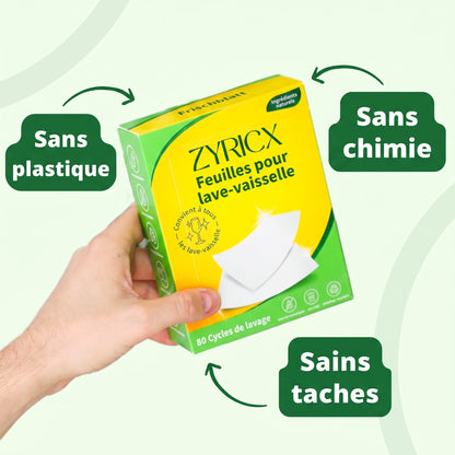 Feuilles Lave-Vaisselle Éco Zyricx™