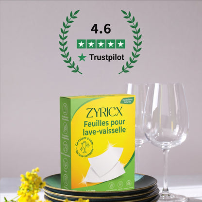 Feuilles Lave-Vaisselle Éco Zyricx™