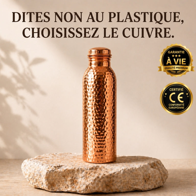 Gourde en Cuivre | L’Eau Purifiée Naturellement, Sans Plastique