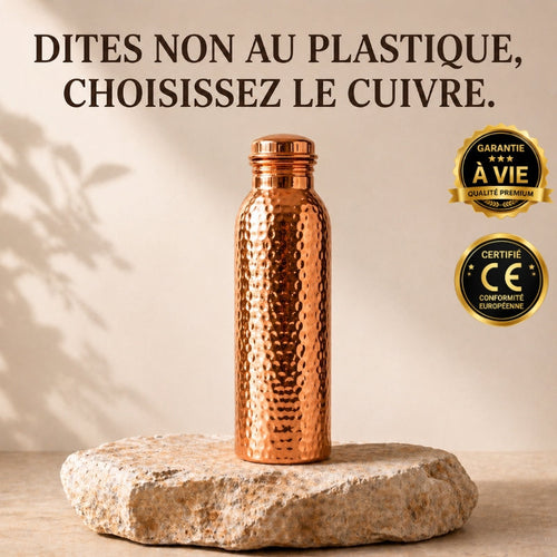 Gourde en Cuivre | L’Eau Purifiée Naturellement, Sans Plastique