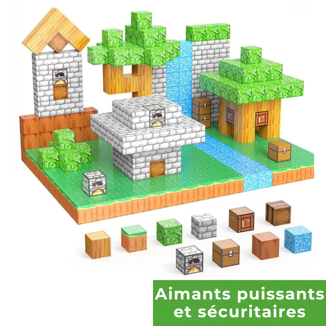 BlocMag™ – Blocs magnétiques pour construire ton monde