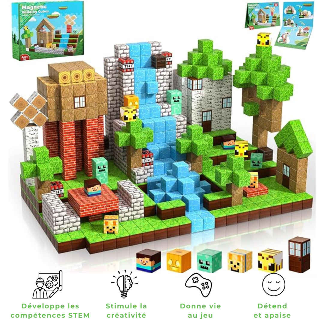BlocMag™ – Blocs magnétiques pour construire ton monde