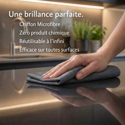 5 Chiffons Microfibres + 5 Offerts