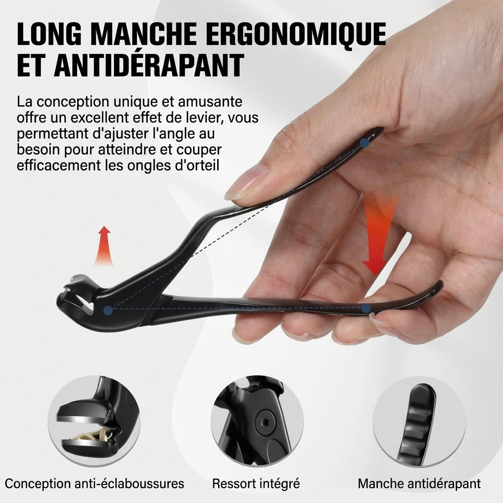 Coupe-ongles ergonomique articulé