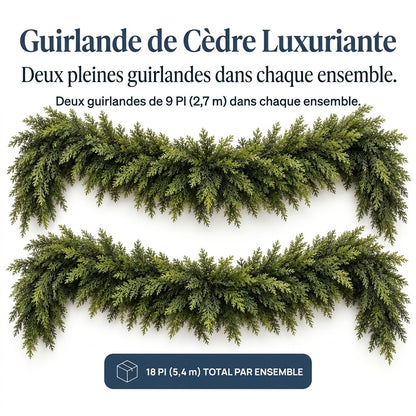 Guirlande de Cèdre Luxuriante