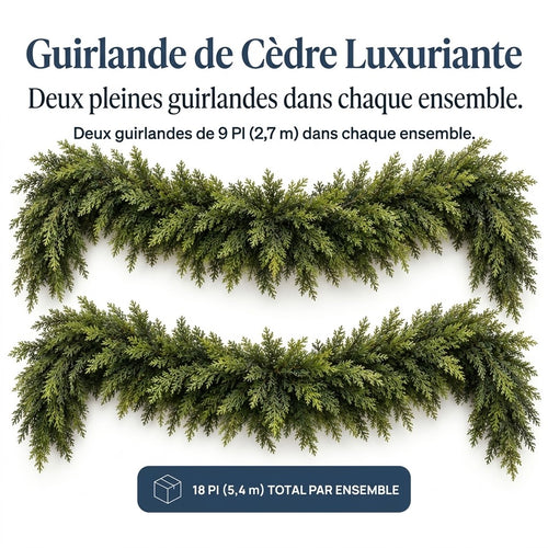 Guirlande de Cèdre Luxuriante