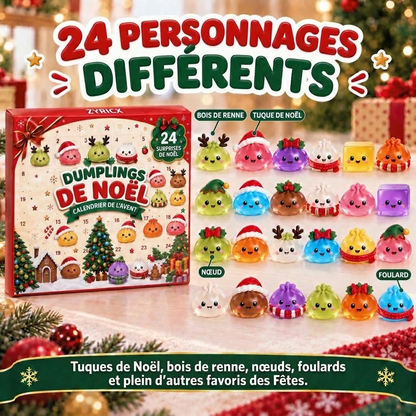 Calendrier squishy Zyricx - 24 personnages