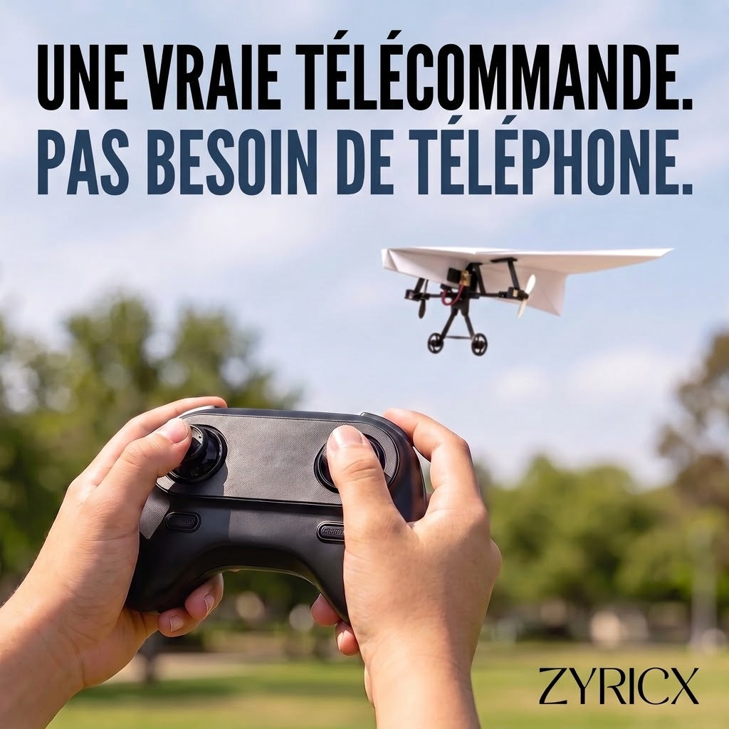 Le premier avion téléguidé en vrai papier