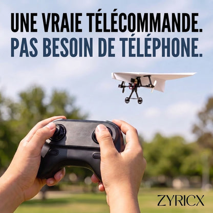 Le premier avion téléguidé en vrai papier