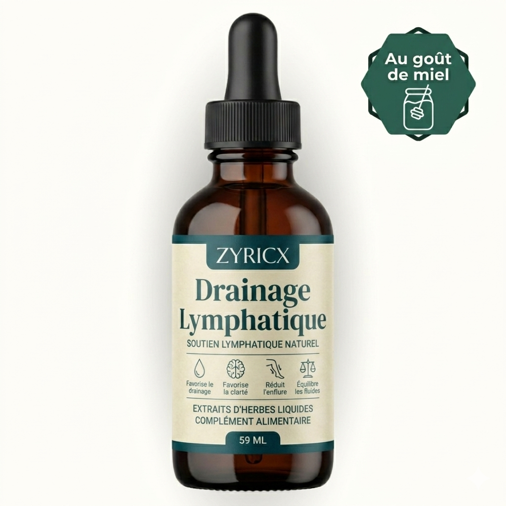 Gouttes de bien-être pour le drainage lymphatique