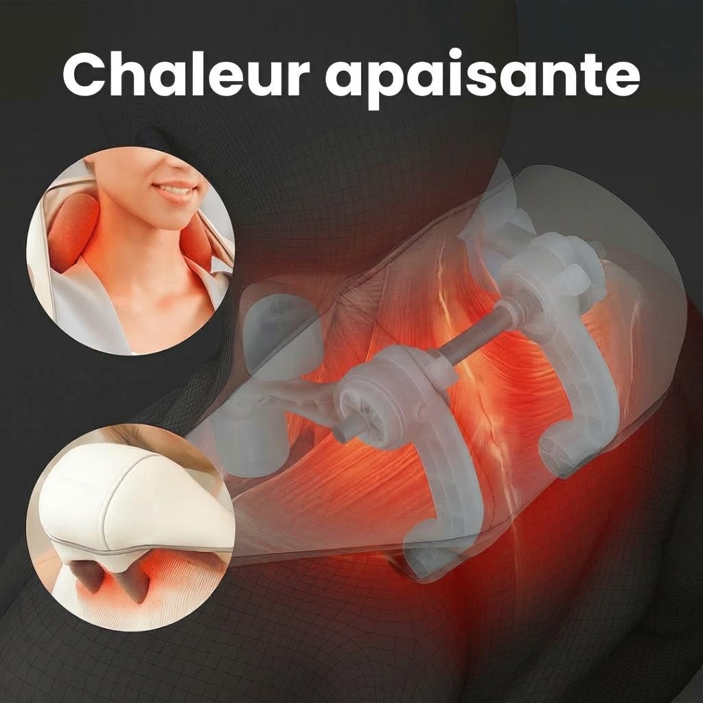 Masseur Zyricx - chaleur apaisante