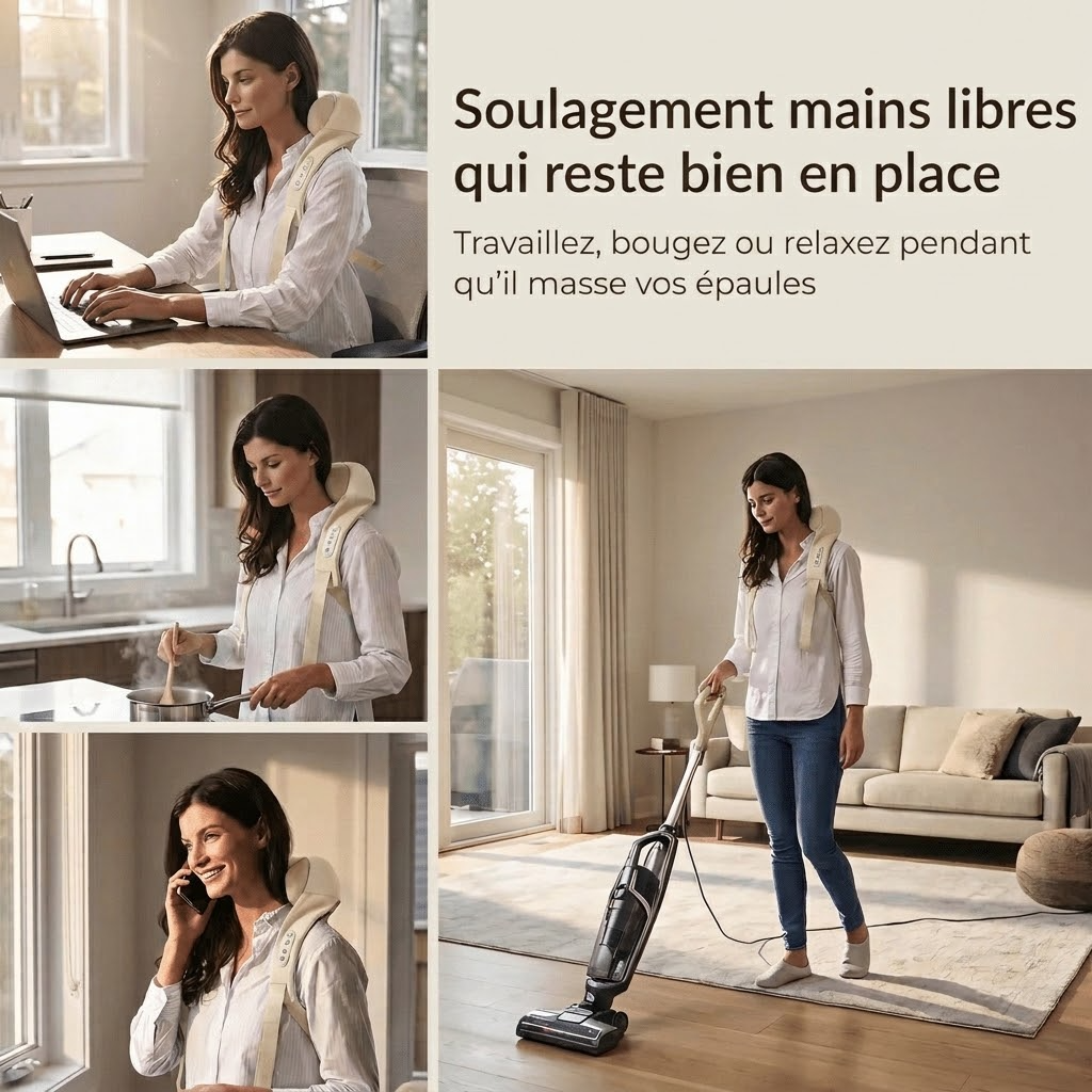 Masseur Zyricx - mains libres