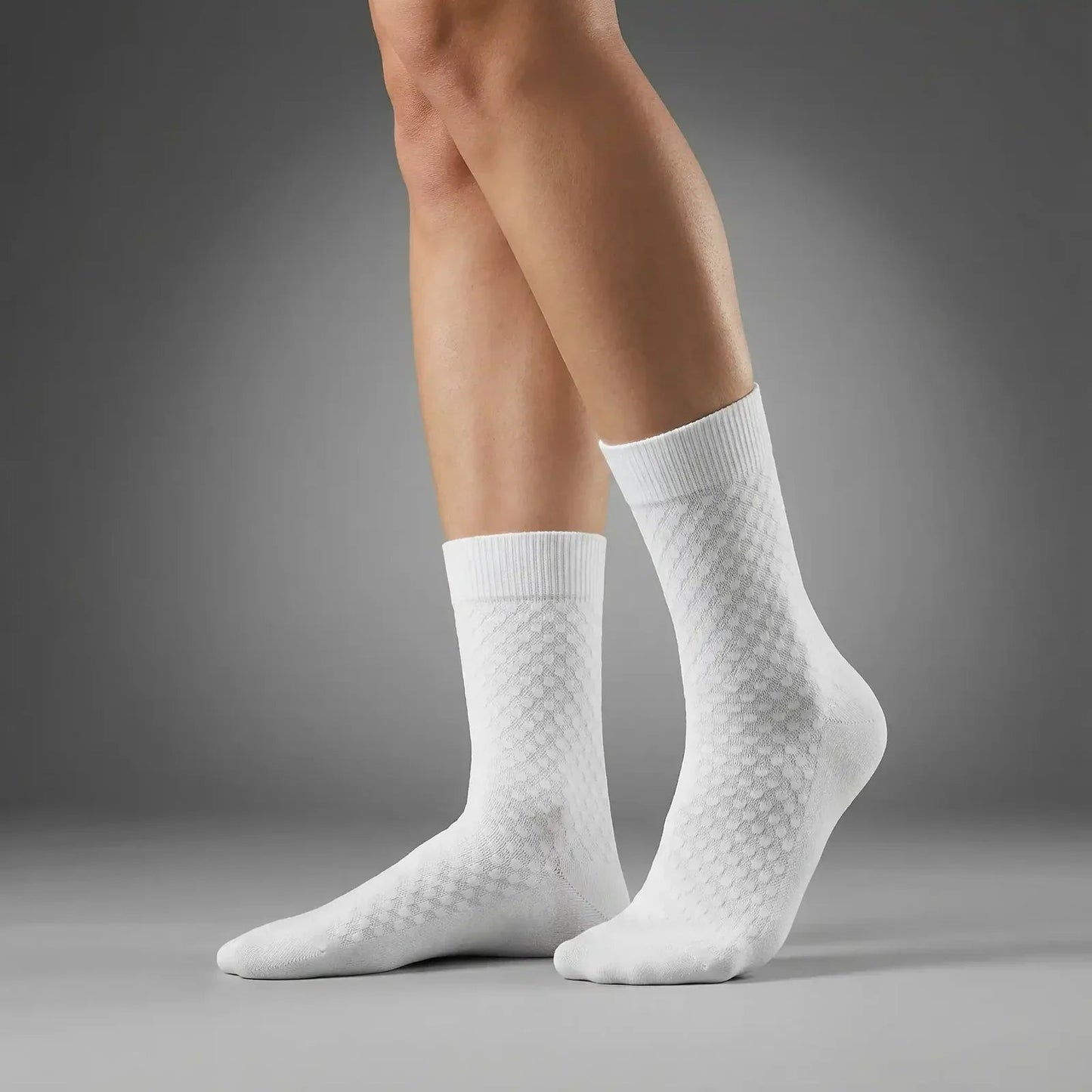 Chaussettes mi-hautes premium Zyricx™ en fibre de bambou